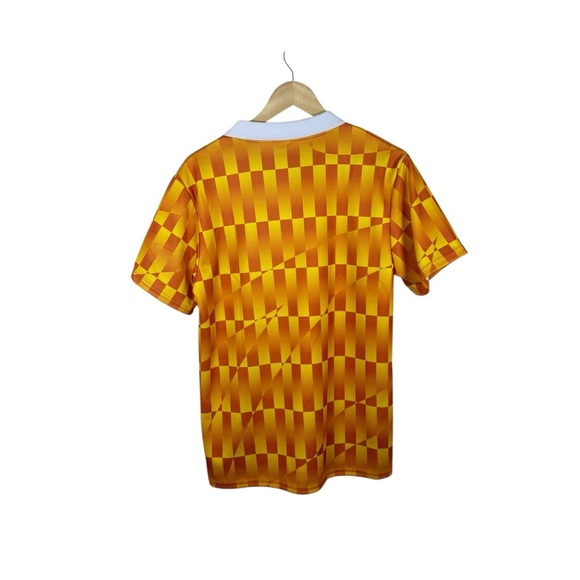Fiddlehead Men’s Collared Soccer Jersey in Yellow/Orange Multi Size M - Picture 4 of 6